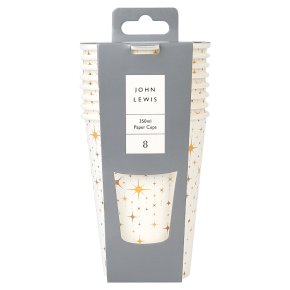 Talking Tables Celebration Stars Cups 455ml 8 pack