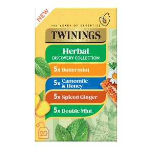 Twinings Herbal Tea Discovery Collection 20 Tea Bags