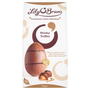 Lily O'Brien's Sticky Toffee Milk Chocolate Egg