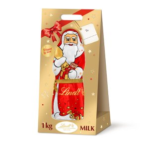 Lindt Giant Milk Chocolate Santa