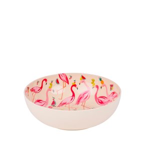 Sara Miller Flamingos Bowl