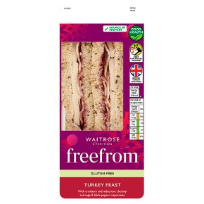 Waitrose freefrom Turkey Feast Sandwich