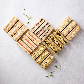 Finger Sandwich Selection, 18 pieces