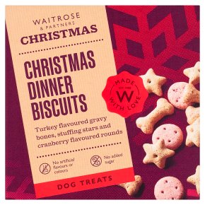 Waitrose Christmas Dinner Biscuits for Dogs