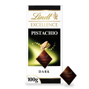 Lindt Excellence Pistachio Dark Chocolate Bar 100g