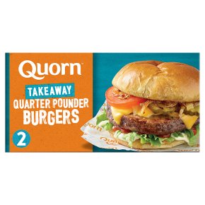Quorn Two Quarter Pounder Burgers