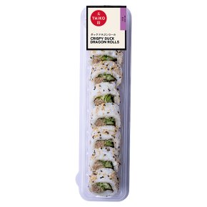 Taiko Crispy Duck Dragon Rolls