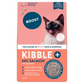 Boost Kibble Plus Freeze Dried Coated Fish for Cats