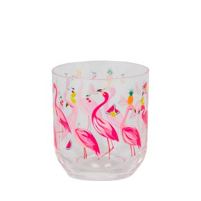 Sara Miller Flamingos Tumbler