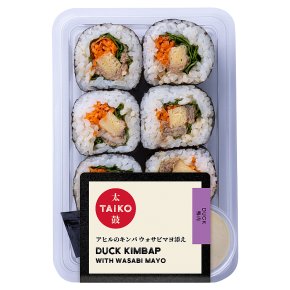 Taiko Duck Kimbap with Wasabi Mayo