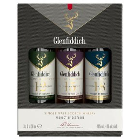 Glenfiddich Single Malt Scotch Whisky Gift Selection