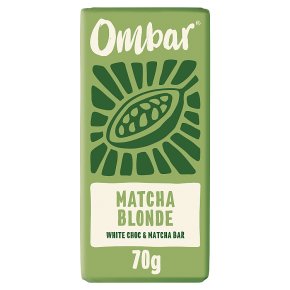 Ombar Matcha Blonde Chocolate Bar