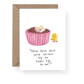Krispie Cake, Happy Easter Card