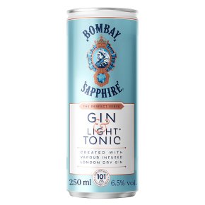 Bombay Sapphire & Light Tonic