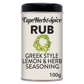 Cape Herb & Spice Greek Style Lemon & Herb Seasoning