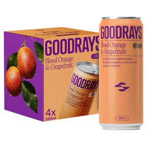 GOODRAYS CBD Drinks Orange & Grapefruit