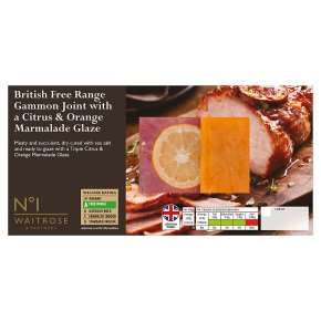 No.1 Unsmoked Gammon Joint Triple Citrus Glaze