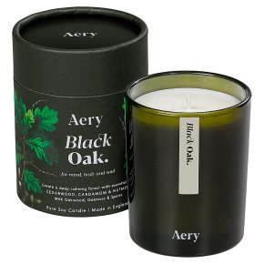 Aery Botanical Green Black Oak Jar Candle 200g