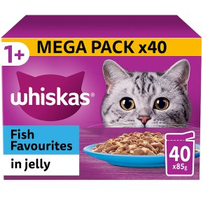 Whiskas 1+ Fish Favourites in Jelly
