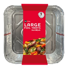 Nu: Wrap Foil Containers 5PK