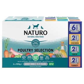 Naturo Adult Dog Grain Free Poultry Selection Trays