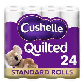 Cushelle Quilted 24 Rolls