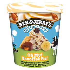 Ben & Jerry's Banoffee Pie Sundae
