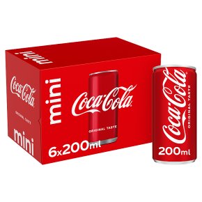 Coca Cola Original Taste 6x200ml