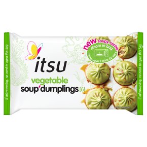 Itsu Vegetable Soup Dumplings