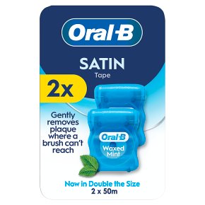 Oral-B Satin Tape Dental Floss Duo Pack