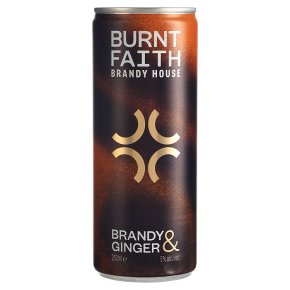 Burnt Faith Brandy and Ginger
