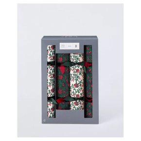 Holly Robin Duo Christmas Crackers