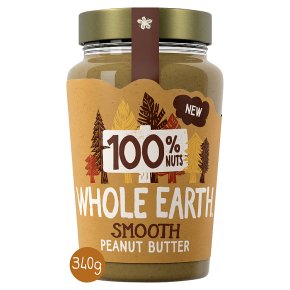Whole Earth 100% Peanut Butter Smooth
