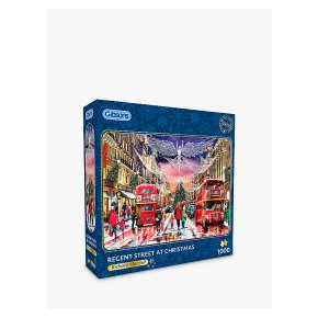Gibsons Richard Macneil Regent Street at Christmas Puzzle, 1000 piece