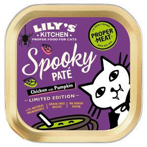 Lily's Kitchen Halloween Spooky Chicken Pate for Cats