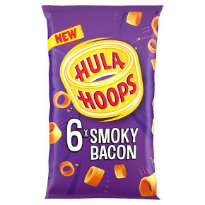 Hula Hoops Smoky Bacon 6 Pack