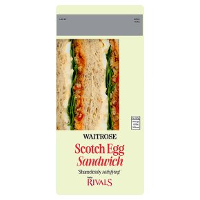 Waitrose Scotch Egg Sandwich