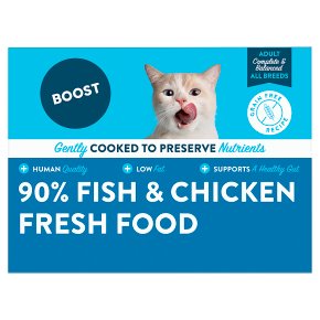 Boost Gently Cooked Fish Meal for Cats