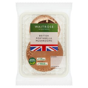 Waitrose Portabella Mushrooms