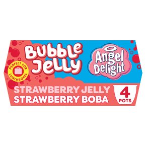 Angel Delight Strawberry Boba Flavour Bubble Jelly