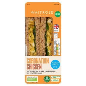 Waitrose Coronation Chicken Sandwich
