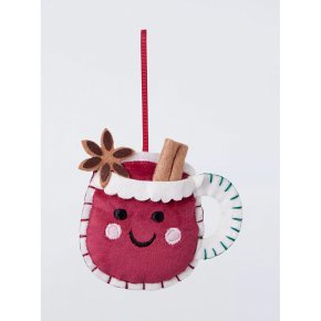 Cute Mulled Wine Bauble