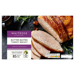 Waitrose Frozen Butter Basted Turkey Breast