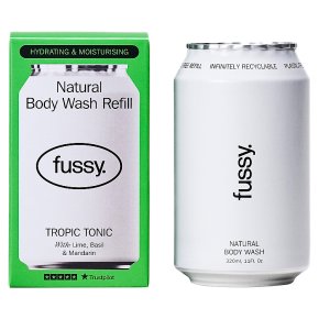 Fussy Natural Body Wash Refill Tropic Tonic
