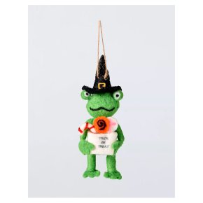 John Lewis Toad Felt Hanging Decoration