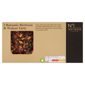 No.1 Balsamic Beetroot & Walnut Tarts