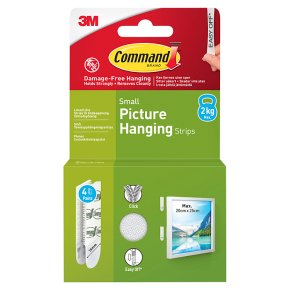 Command Narrow White Mediumweight