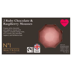 No.1 2 Raspberry & Ruby Mousse