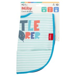 Nuby Catch All Bib Twin Pack
