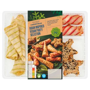 Waitrose Christmas Asian Inspired Vegan Party Selection
